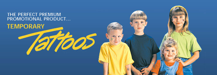 Temporary tattoos - The perfect premium promotional product